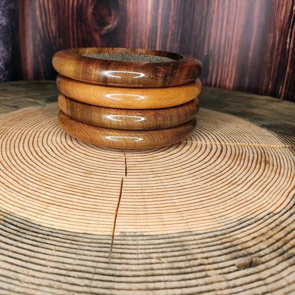 MCM Vintage Coaster Set - Picture 4 of 5